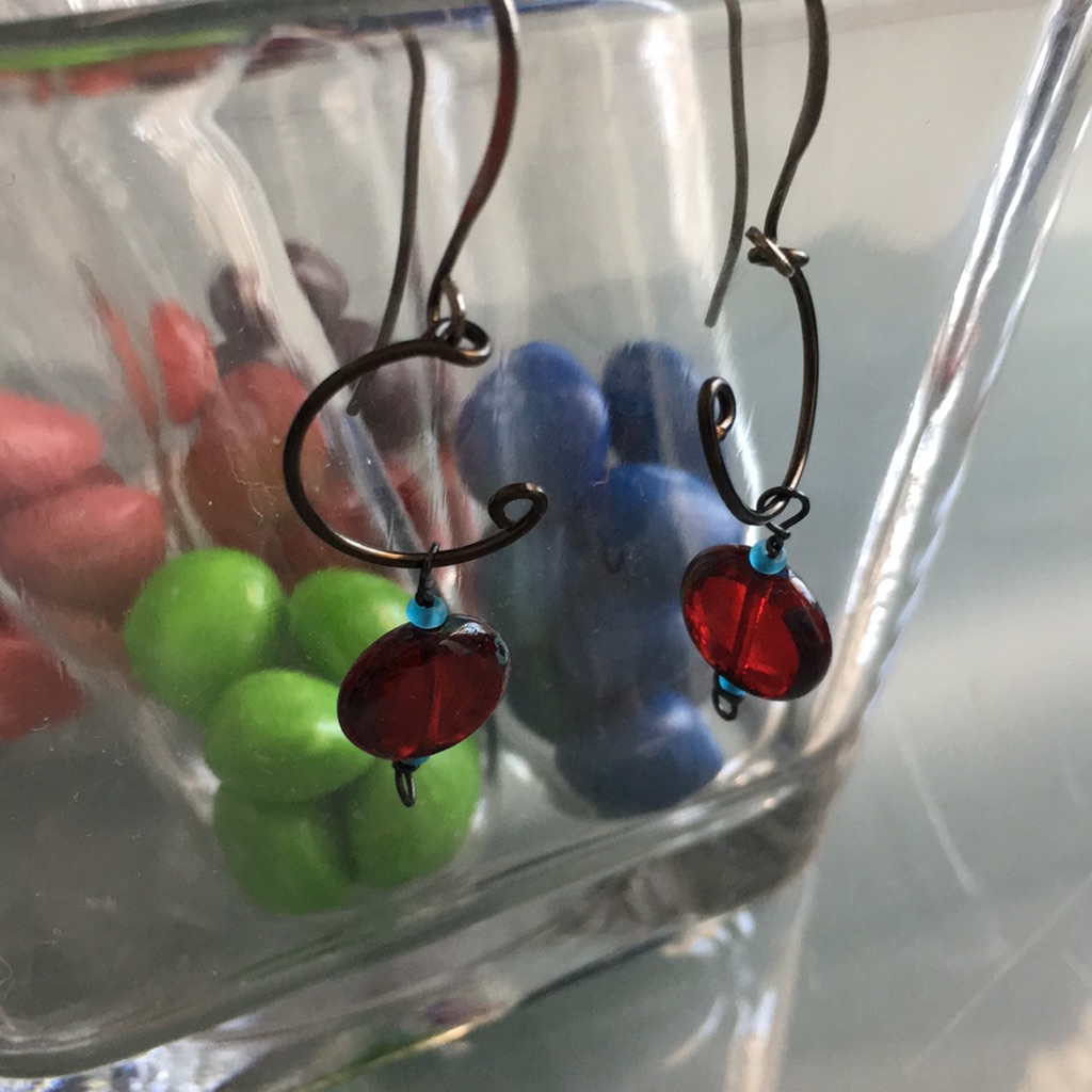 Ruby Earrings